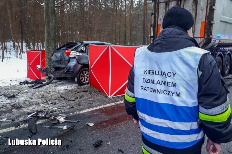 6/7 Śmiertelny wypadek w Wełminie na DK22