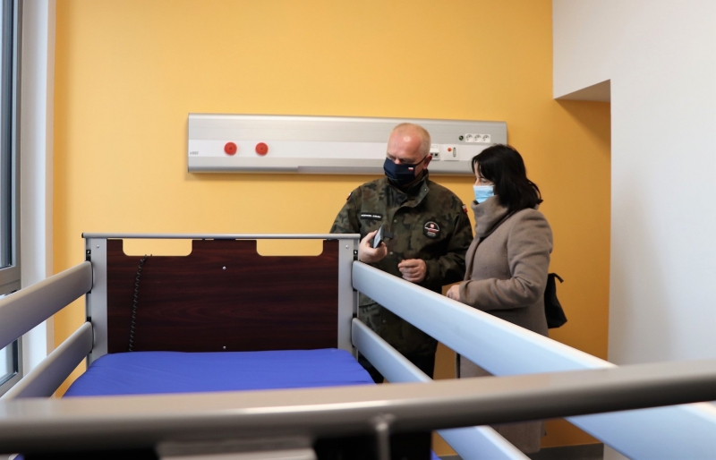 7/7 W Zielonej Górze powstaje szpital tymczasowy