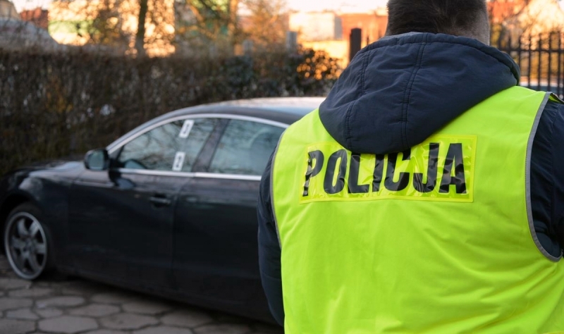 5/5 Skradzione w Niemczech audi odzyskane w Polsce