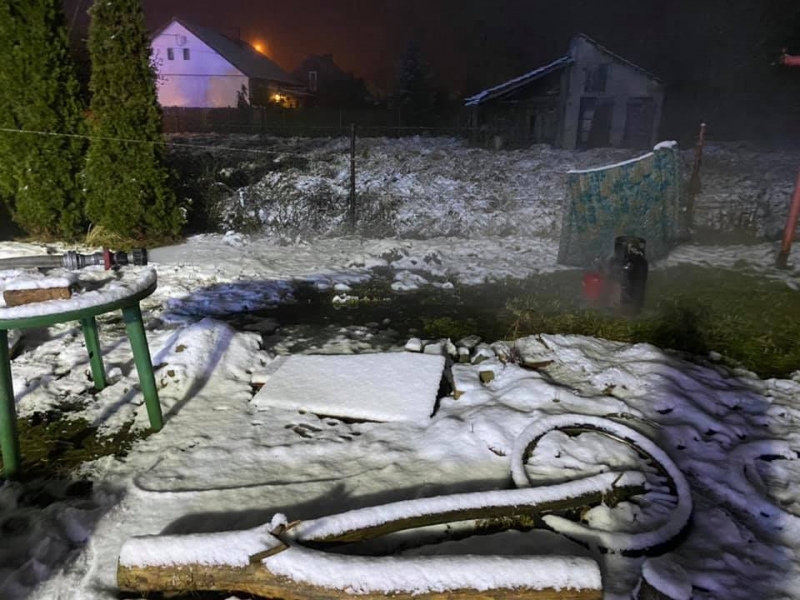 4/9 Pożar domu w Świniarach