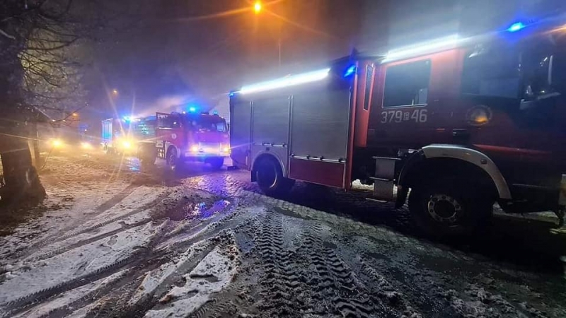 5/9 Pożar domu w Świniarach