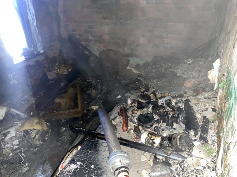 9/9 Pożar domu w Świniarach