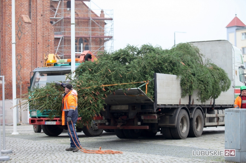 5/10 Montaż świątecznych ozdób w Gorzowie
