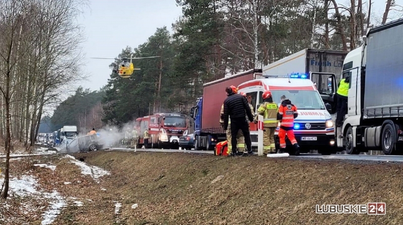 7/7 Dramatyczny wypadek na DK22