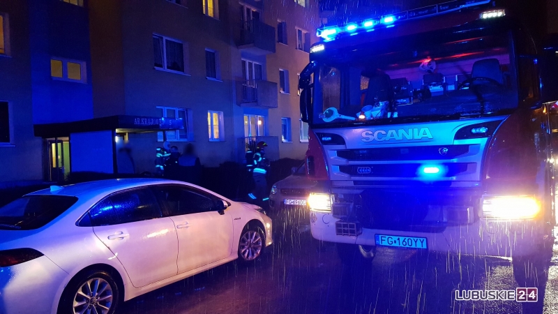 4/6 Pożar mieszkania przy ul. Armii Krajowej w Gorzowie