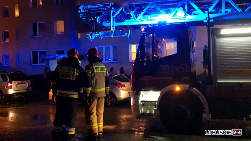 6/6 Pożar mieszkania przy ul. Armii Krajowej w Gorzowie