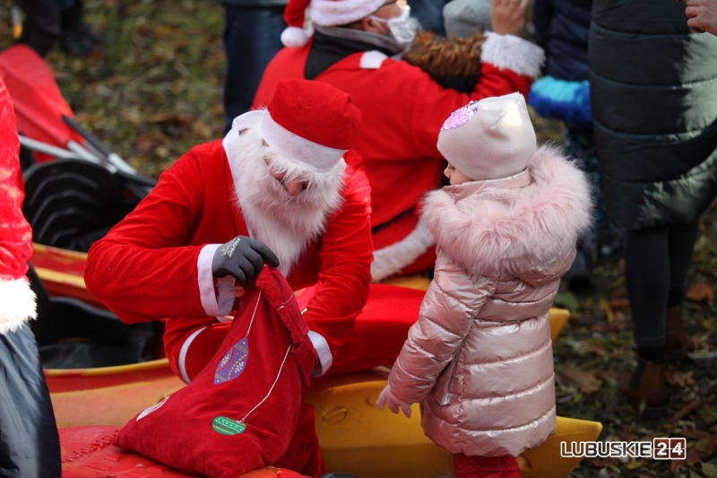 3/21 Gorzów: Mikołaje w kajakach